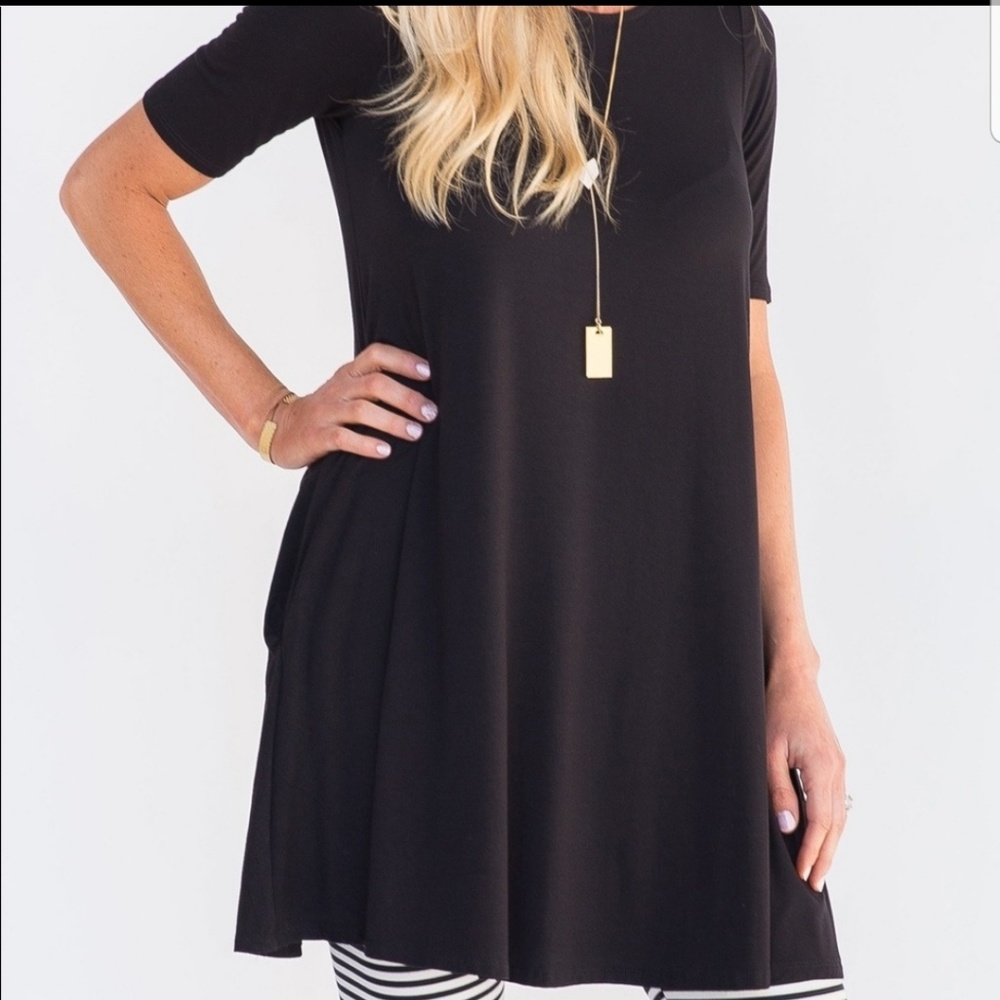 Swing Tunic Black